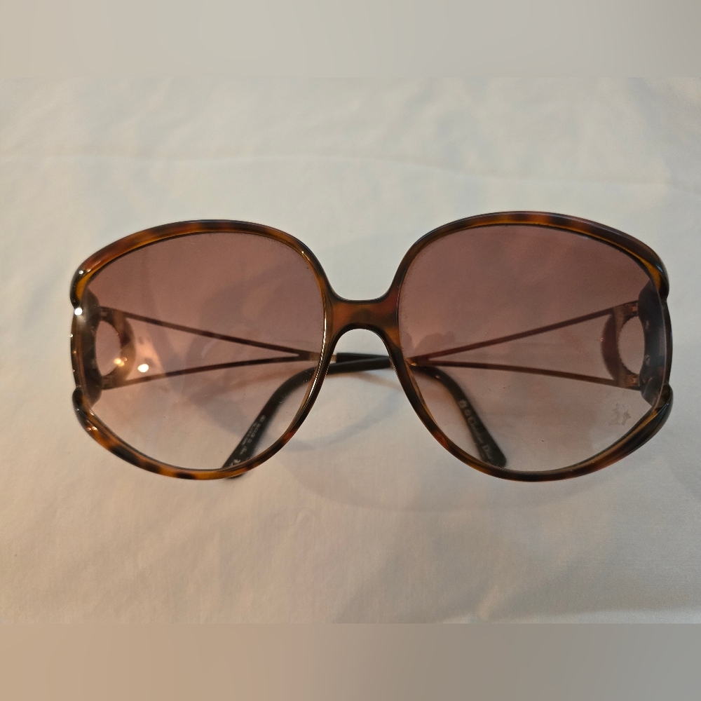 Vintage CHRISTIAN DIOR  Large Frame Sunglasses
